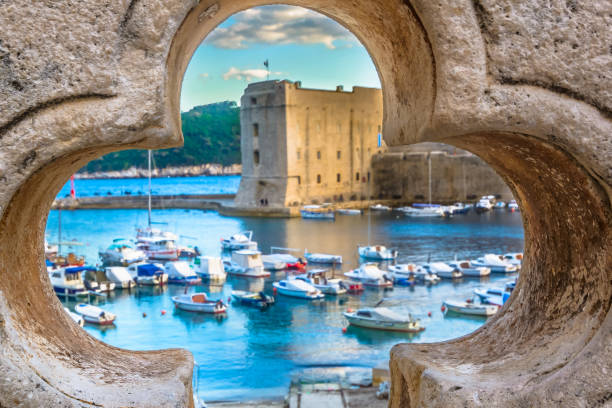 istock Scenic in Dubrovnik, Croatia. 671288080
