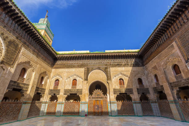istock Madrasa in Fes Medina, Morocco 671303272