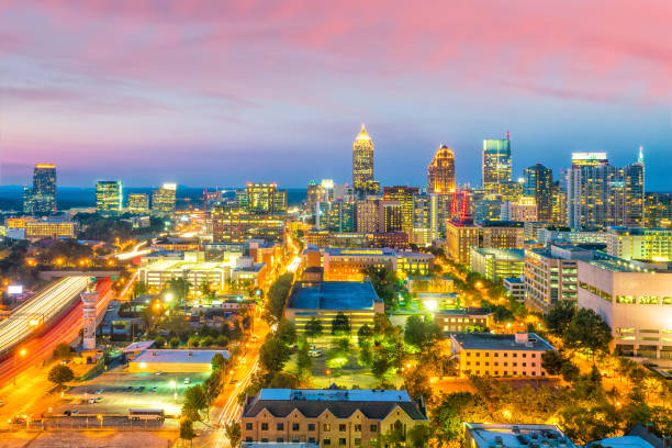 istock Skyline of Atlanta city 671307444