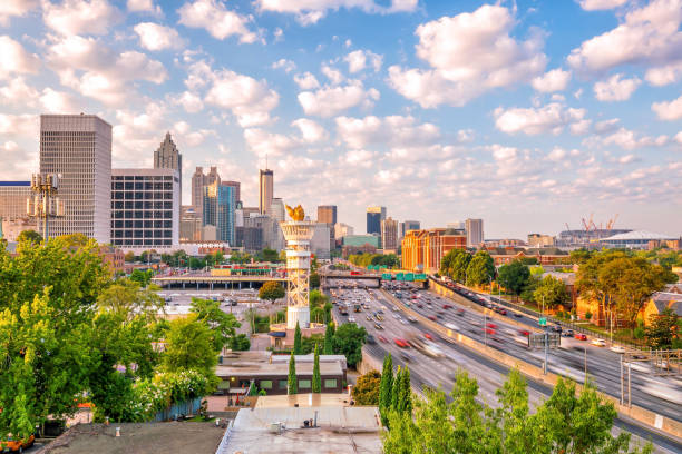istock Skyline of Atlanta city 671307496