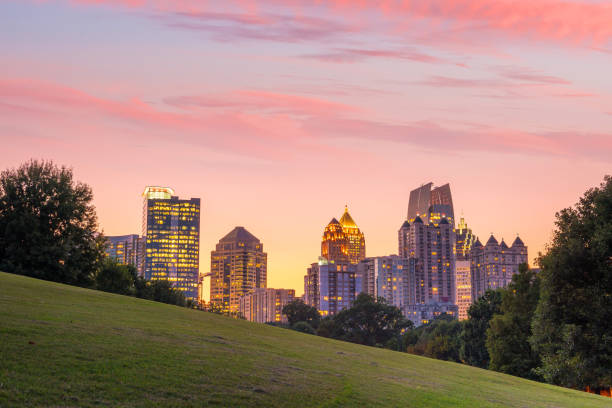 istock Midtown Atlanta skyline 671307518