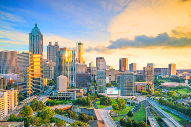 istock Skyline of Atlanta city 671307526