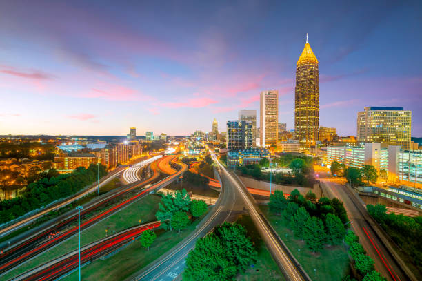 istock Skyline of Atlanta city 671307530