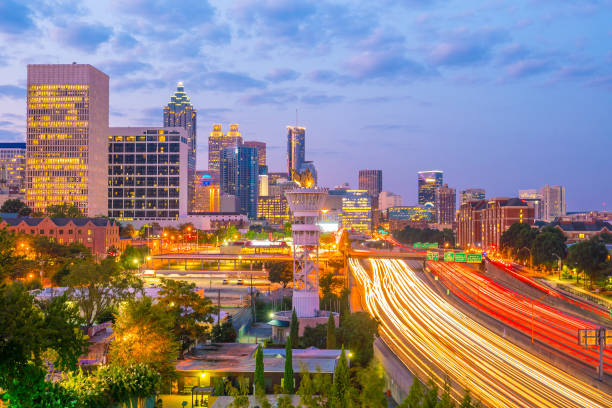 istock Skyline of Atlanta city 671307534