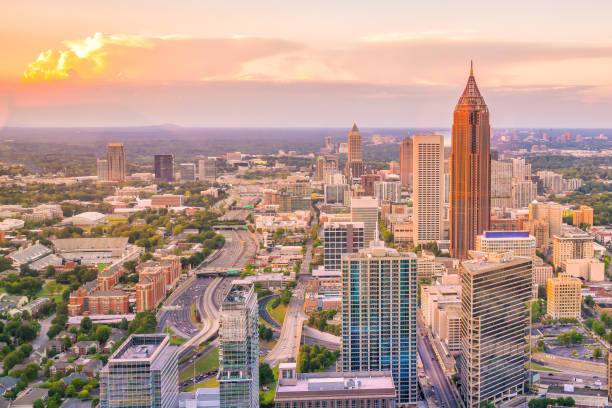 istock Skyline of Atlanta city 671307600
