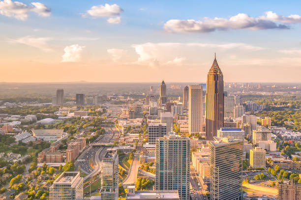 istock Skyline of Atlanta city 671307608