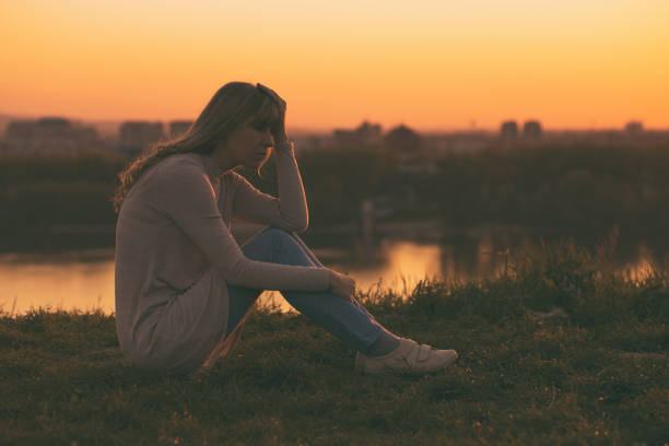 istock Sda woman at the sunset 671334578