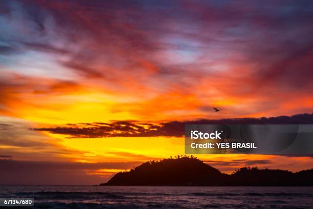 Dawn At Campeche Beach Stock Photo - Download Image Now - Brazil, Florianópolis, Horizontal