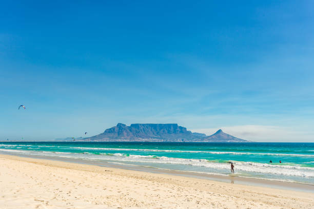 istock Table Mountain as seen from Bloubergstrand 671356174