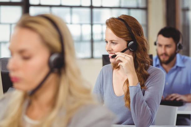 istock Man and women working in office 671357124