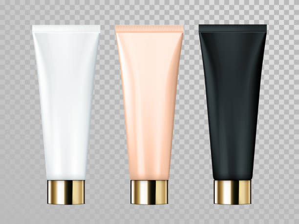 istock Cream or lotion tube isolated vector skin care cosmetic package template 671364860