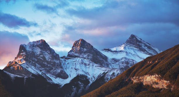 istock The first snow in mountains 671372674