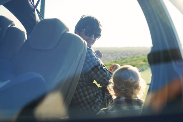 istock On the road trip with my dad 671385512