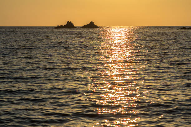 istock Beautiful sunset over the ocean 671392070