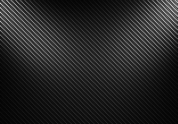 illustrations, cliparts, dessins animés et icônes de abstrait rouge fibre de carbone noir texturé conception matérielle - backgrounds carbon fiber black