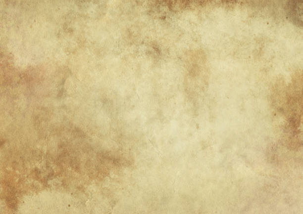 istock Old yellowed paper texture. Grunge style. 671400568