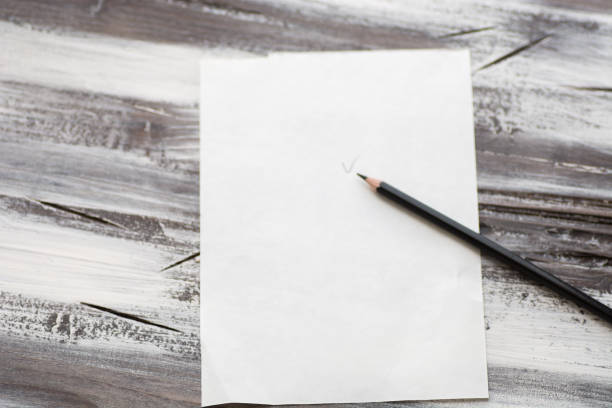 istock a sheet of paper for recording ideas 671407696