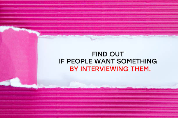 istock FIND OUT IF PEOPLE WANT SOMETHING BY INTERVIEWING THEM 671408256