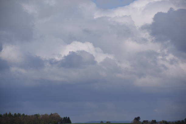 Clouds Landscape Landscape in clouds gewitter stock pictures, royalty-free photos & images