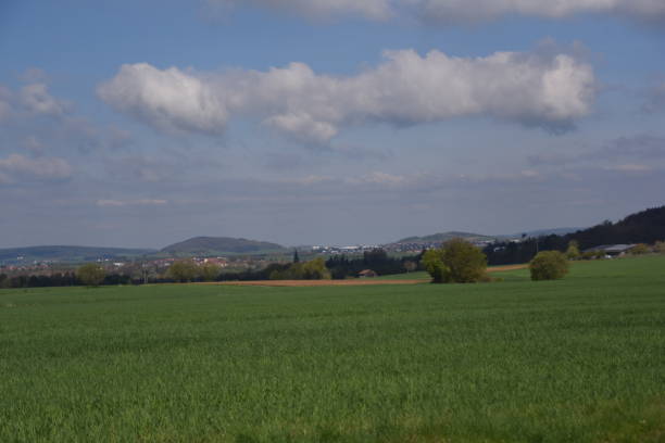 Wolkenlandschaft Landscape in clouds gewitter stock pictures, royalty-free photos & images