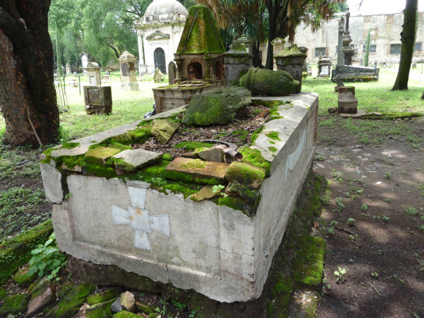 Panteón de Belén, Guadalajara, Mexico. Disused cemetery, closed in 1896