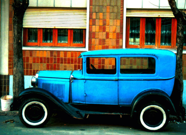 istock Working car, 1995, Paysandu, Uruguay. 671425112