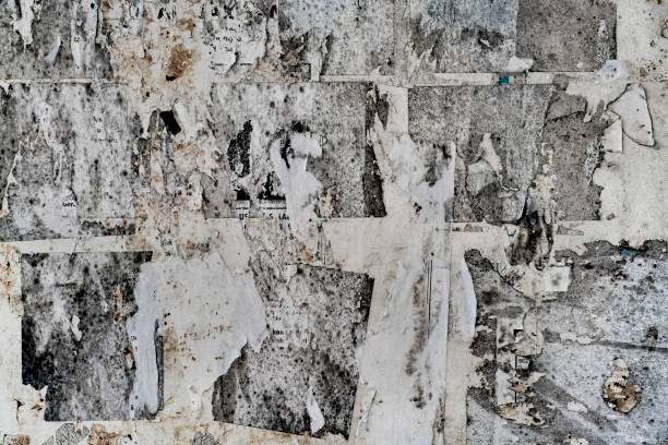 istock Sheet metal billboard grunge, Penang, Malaysia 671426412