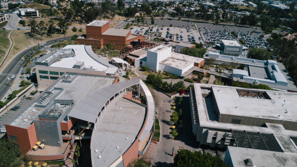 Aerial of Cal State LA