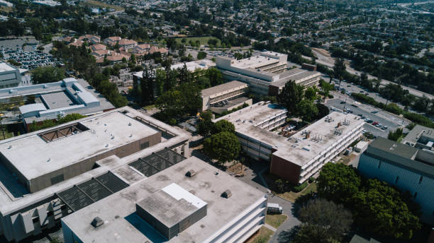 istock Aerial of Cal State LA 671430840