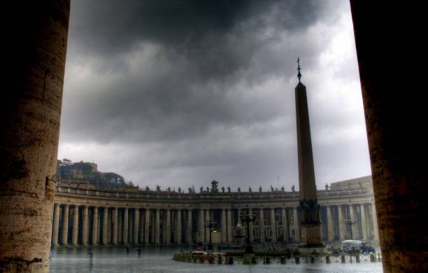 istock Popular Rome landmark in Italy 671471858