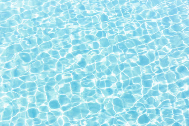 istock Beautiful blue ocean water background with copy space 671479912