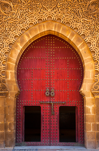 Tomb of Moulay Ismail in Meknes, Morocco.