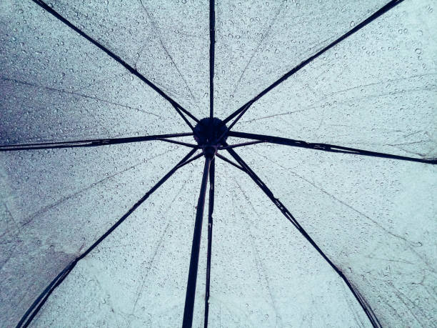 istock In the rain under the umbrella. 671499490