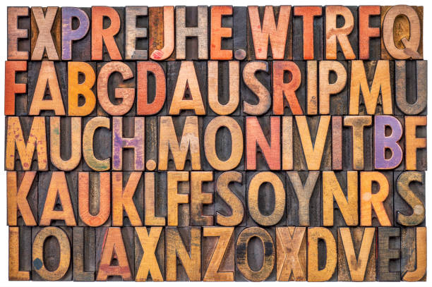 istock alphabet abstract in letterpress wood type 671500376