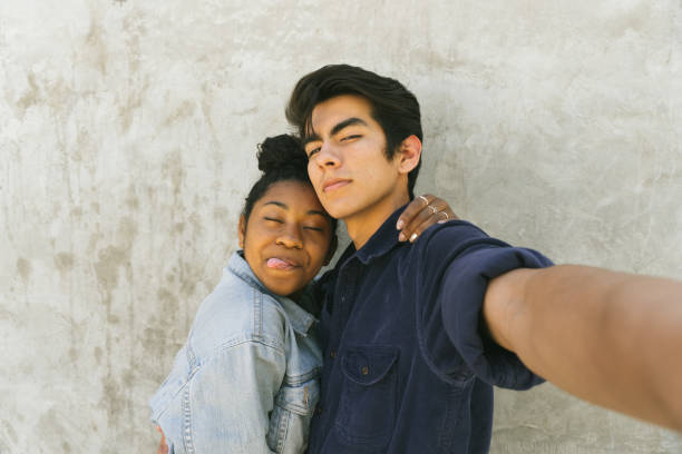 istock Couple Takes Fun Selfie! 671515276