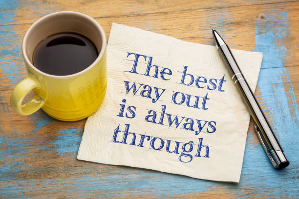 istock The best way out is always through 671518622