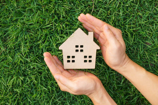 istock Eco house and green living concept 671521544
