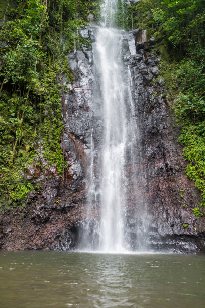 istock Water falls in Sao Tome 671521632