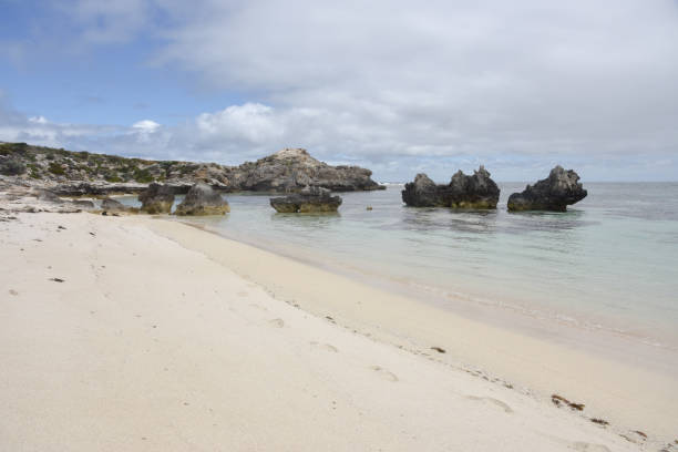 istock Rocky Bay and Calm Sea 671524856