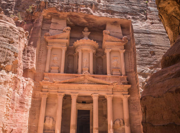 istock Al Khazneh in Petra, Jordan 671546936