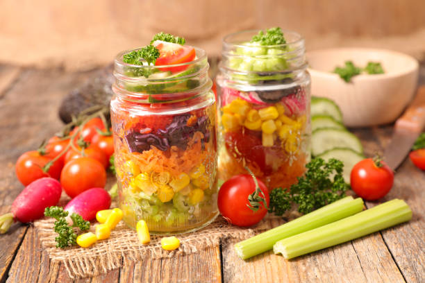 istock health food, vegetable salad 671557392