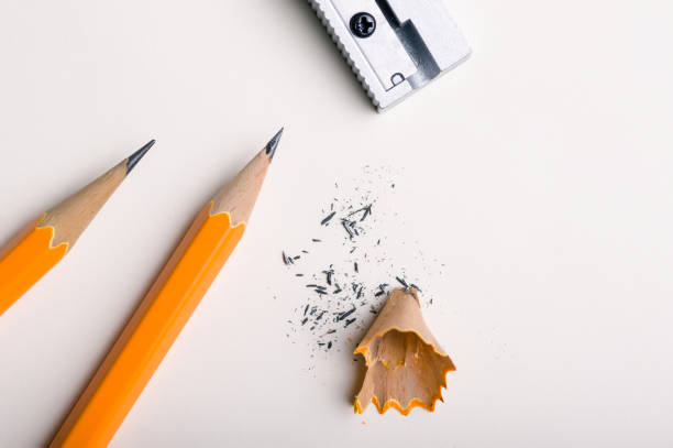 istock of office stationary on white background 671565246