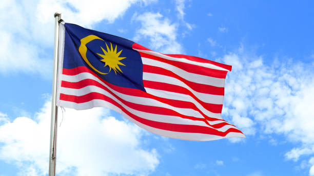 istock Malaysian national flag on a pole. 671575290