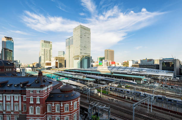 Tokyo Station Tokyo Station tokyo bullet train stock pictures, royalty-free photos & images