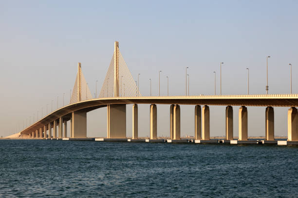 istock Hodariyat bridge in Abu Dhabi, UAE 671587116