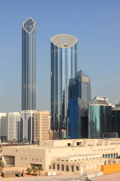 istock Skyscrapers in Abu Dhabi, UAE 671597548