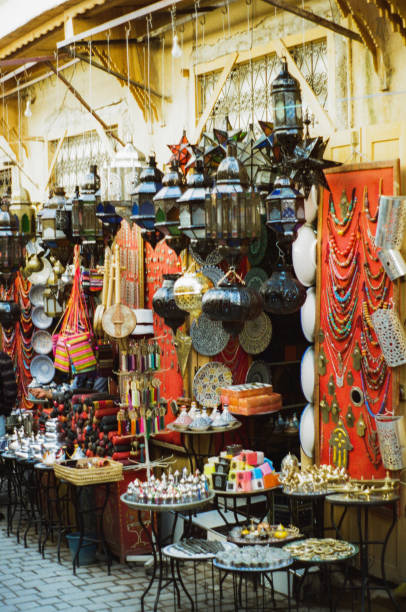 istock Street Market in Fez 671601664
