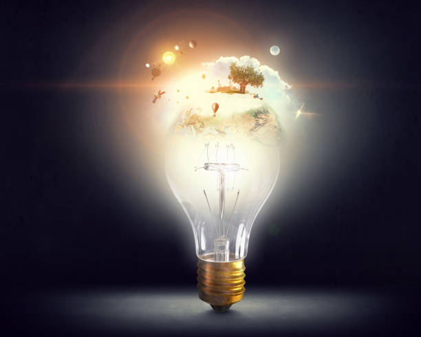istock Power and energy concept . Mixed media 671605190