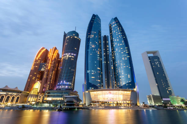 istock Skyscrapers in Abu Dhabi, UAE 671611514