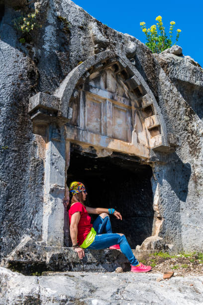 istock Pinara ancient city from Fethiye / Turkey. 671616222
